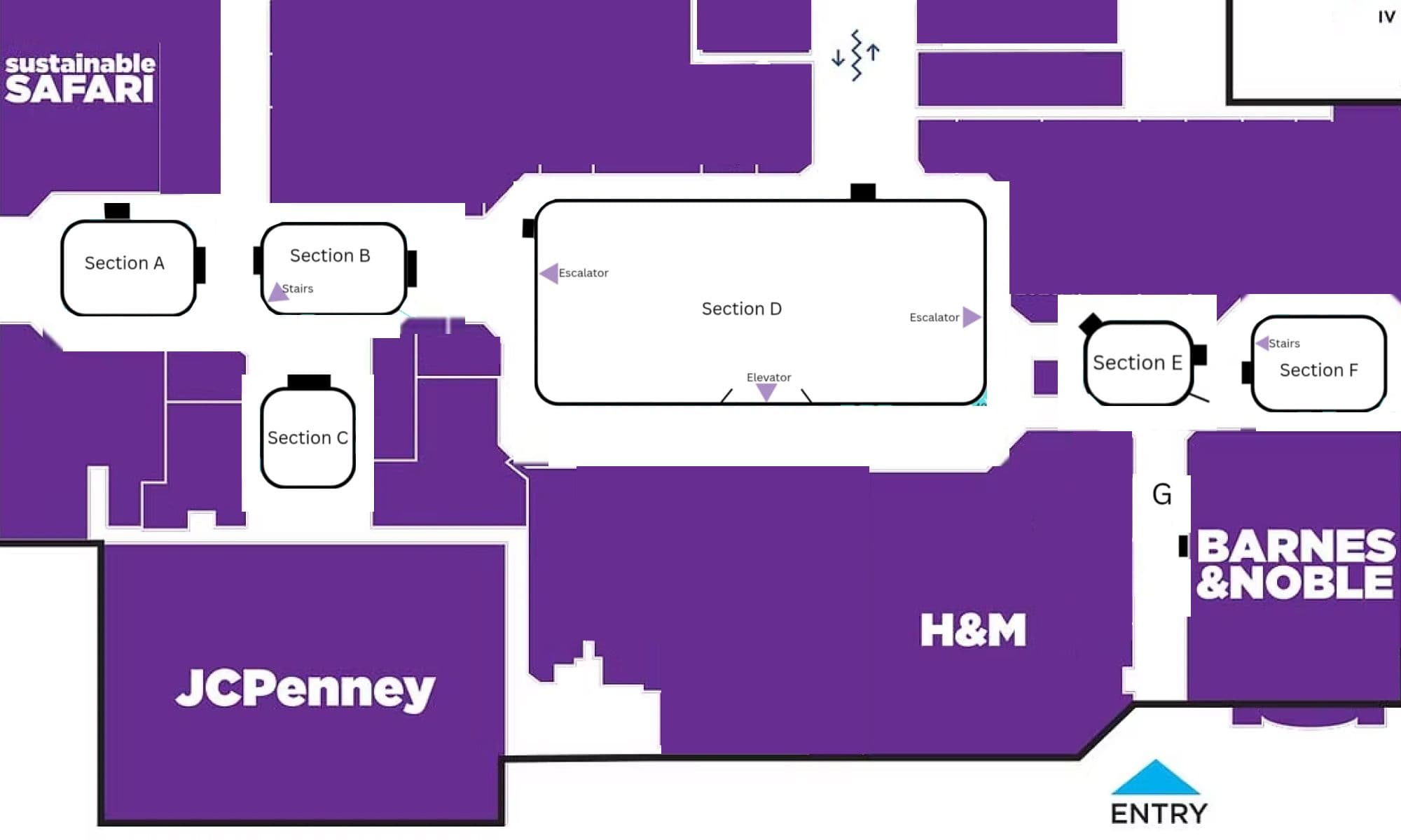 Maplewood Mall map